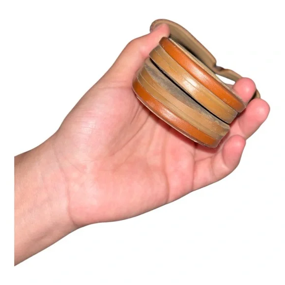 French Sole Brown Sandals - Picture 3 of 5